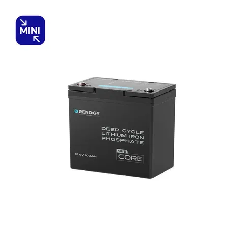 Renogy 12V 100Ah LiFePO4 Lithium Battery (Core Series, Mini)