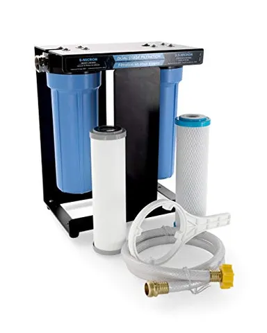 Camco EVO X2 Dual Stage RV Water Filter Kit (40639)