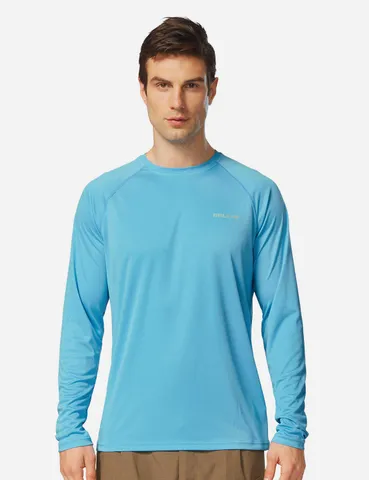 Men's UPF 50+ Long Sleeve Rash Guard