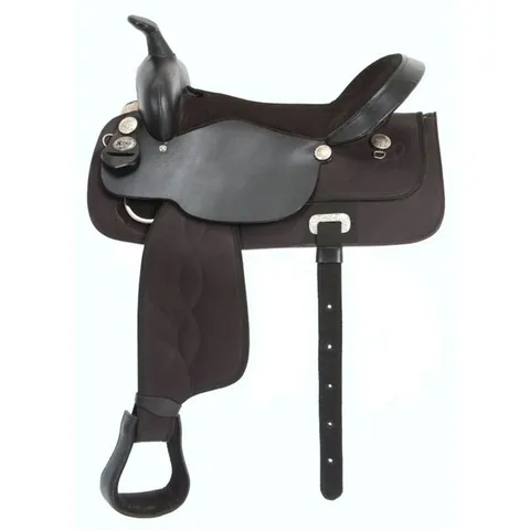 King Series Synthetic Western Trail Saddle