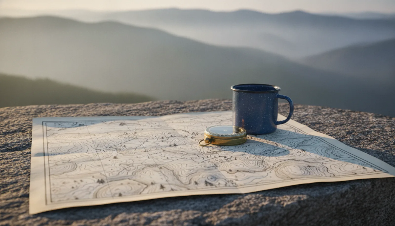 The morning briefing on a slab