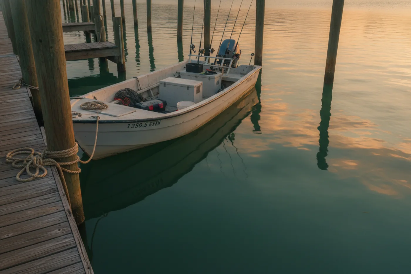 Two boats and a tide chart