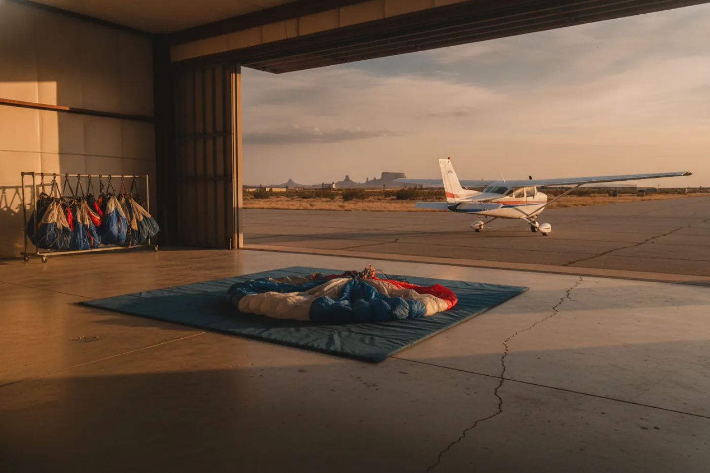 One Cessna, then a Caravan